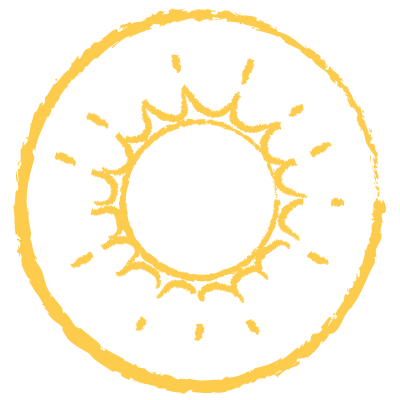 yellow sun icon