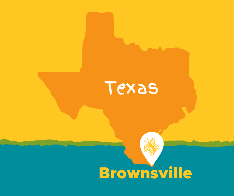 brownsville tx location on map