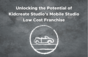 Kidcreate studio low cost franchise on the go model