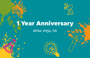 Aliso Viejo, ca one year anniversary
