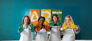 franchisees in studio background