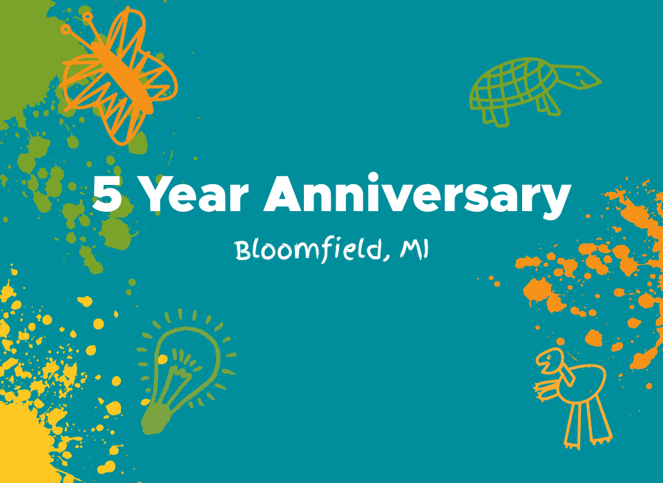 Bloomfield, MI 5 Year anniversary